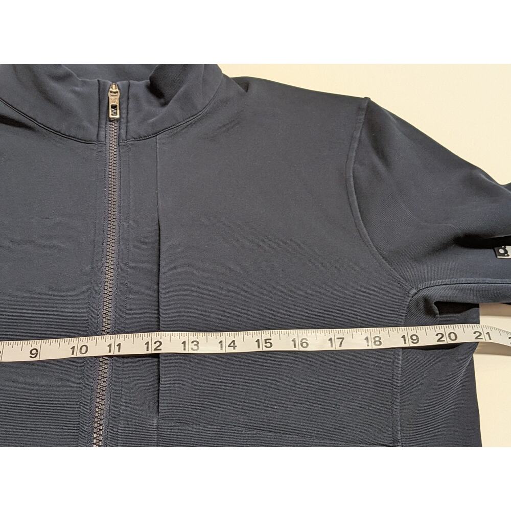 Lululemon Sojourn Jacket Blue Full Zip Track Athleisure Zip Pockets Men’s M - Picture 7 of 8